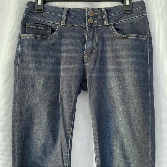 BKE Denim Stella Mid Rise Skinny Jeans Women’s Size 28R Dark Wash | READ DISC. - Picture 3 of 12